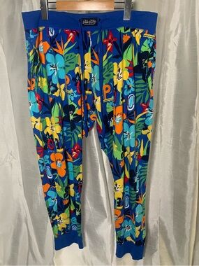 Polo by Ralph Lauren Blue Tropical Floral Leggings